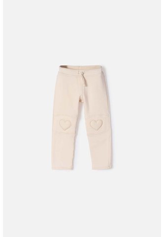 Jogger De Littlemic Con Cordón Almendra Para Niña 2T A 5T 4T LittleMic