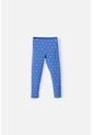 Leggins LittleMic Con Cintura Elástica Azul Para Niña 2T A 5T 3T de LittleMic