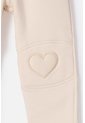 Jogger De Littlemic Con Cordón Almendra Para Niña 2T A 5T 4T de LittleMic