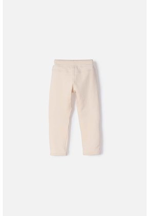 Jogger De Littlemic Con Cordón Almendra Para Niña 2T A 5T 4T