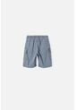 Bermuda De Littlemic Con Bolsillos Gris Para Niño 2T A 5T 5T de LittleMic