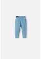Jogger De Littlemic Cintura Elastica Azul Para Bebé Niña 9-12 de LittleMic