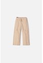 Jogger De Littlemic Con Cordón Caqui Para Niña 2T A 5T 4T de LittleMic