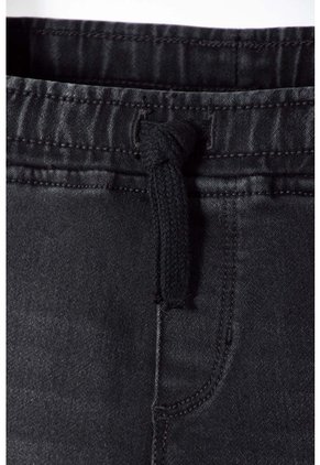 Bermuda De Littlemic Con Cordón Negro Para Niño 2T A 5T 2T