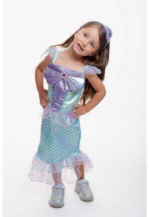 Disfraz Sirena De Littlemic Para Niña De 3T A 4T 4T