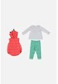 Conjunto LittleMic X3 Piezas Rojo Para Bebé Niña 3T de LittleMic