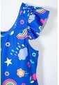 Vestido De Baño De Littlemic Azul Para Niña 2T A 5T 3T de LittleMic
