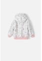 Chaqueta De LittleMic Con Capucha Marfil Y Palo De Rosa Para Bebé Niña 3-6 de LittleMic
