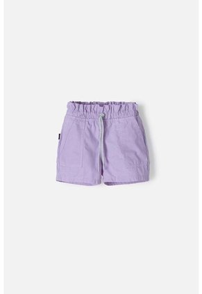 Short De LittleMic Con Cordón Lavanda Para Niña 2T A 5T 3T
