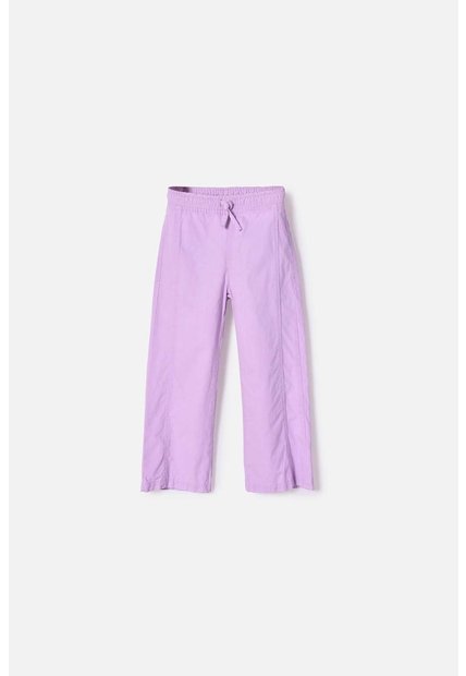 Jogger De Littlemic Con Cordón Lila Para Niña 2T A 5T 3T