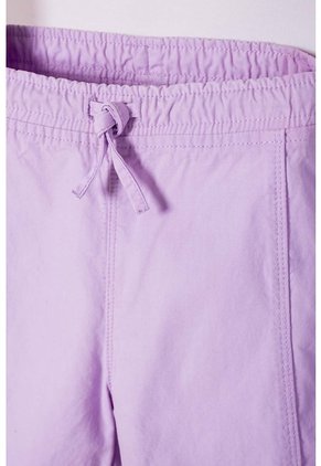 Jogger De Littlemic Con Cordón Lila Para Niña 2T A 5T 3T