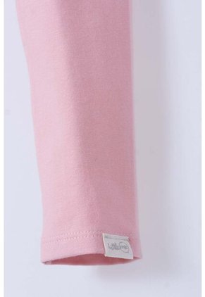 Leggins X2 De LittleMic Negro Y Palo De Rosa  Para Niña 2T A 5T 2T