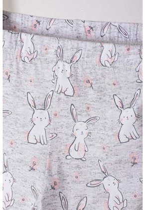 Pijama De Littlemic X3 Piezas Multicolor Para Niña 2T A 5T 5T