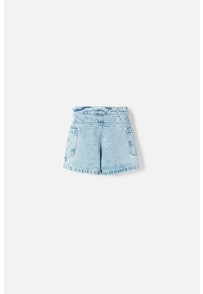 Falda De Littlemic Denim Azul Para Niña 2T A 5T 3T