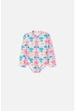 Vestido De Baño Del Littlemic Multicolor Para Niña 2T A 5T 5T de LittleMic