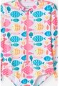 Vestido De Baño Del Littlemic Multicolor Para Niña 2T A 5T 5T de LittleMic