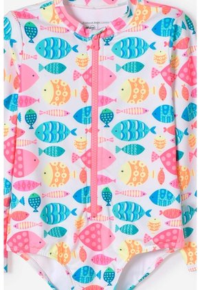 Vestido De Baño Del Littlemic Multicolor Para Niña 2T A 5T 5T