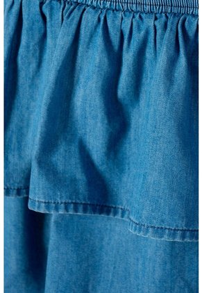 Falda De Littlemic Con Bolero Azul Para Niña 2T A 5T 2T