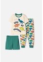 Pijama X3 Piezas De Littlemic Multicolor Para Niño 2T A 6T 5T de LittleMic