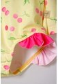 Vestido De Baño De Littlemic Con Gorro Multicolor Para Bebé Niña 3-6 de LittleMic
