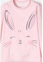 Pijama De Littlemic Pantalón Largo Multicolor Para Niña 2T A 6T 5T de LittleMic