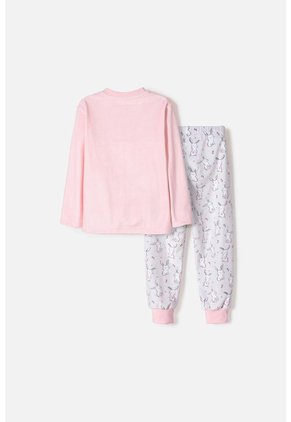 Pijama De Littlemic Pantalón Largo Multicolor Para Niña 2T A 6T 5T