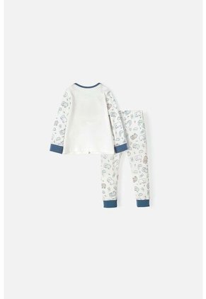 Pijama LittleMic Con Pantalón Largo Multicolor Para Bebé Niño 6-9