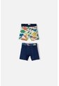Pack X2 Boxer De Littlemic Multicolor Para Niño 2T A 6T 4T de LittleMic