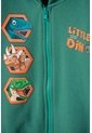 Buzo De Littlemic Con Cierre Verde Para Niño 2T A 6T 5T de LittleMic