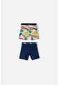 Pack X2 Boxer De Littlemic Multicolor Para Niño 2T A 6T 4T de LittleMic