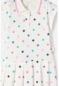 Vestido LittleMic Marfil Corto Para Niña 2T A 5T 5T de LittleMic