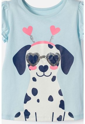 Conjunto De Littlemic Con Short Multicolor Para Niña 2T A 6T 5T