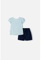 Conjunto De Littlemic Con Short Multicolor Para Niña 2T A 6T 5T de LittleMic