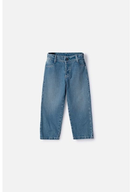 Jean De Littlemic Denim Azul Para Niño 2T A 6T 2T