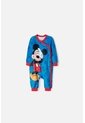 Pijama Mickey Mouse Mameluco Azul Para Bebé Niño 12-18 de LittleMic