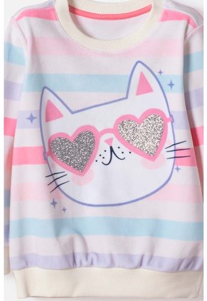 Conjunto De Littlemic Pantalón Largo Multicolor Para Niña 2T A 6T 3T