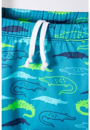 Conjunto De Baño De LittleMic Manga Larga Verde Para Niño 2T A 5T 4T