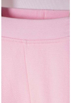 Jogger De Littlemic Con Cintura Elástica Rosado Para Bebé Niña 3-6
