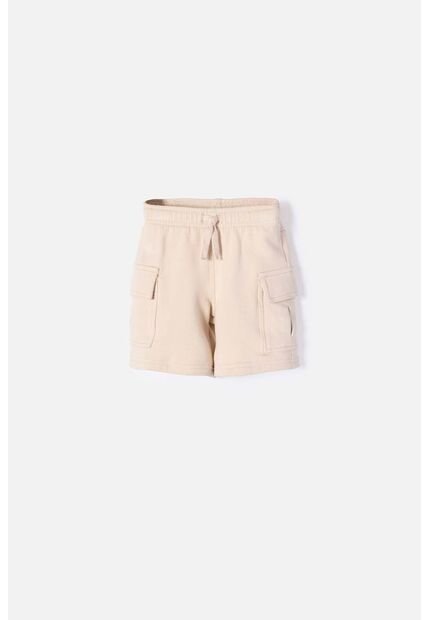 Bermuda De Littlemic Con Cordón Caqui Para Niño 2T A 5T 4T