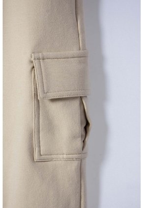 Jogger De Littlemic Con Cordón Caqui Para Niño 2T A 5T 5T