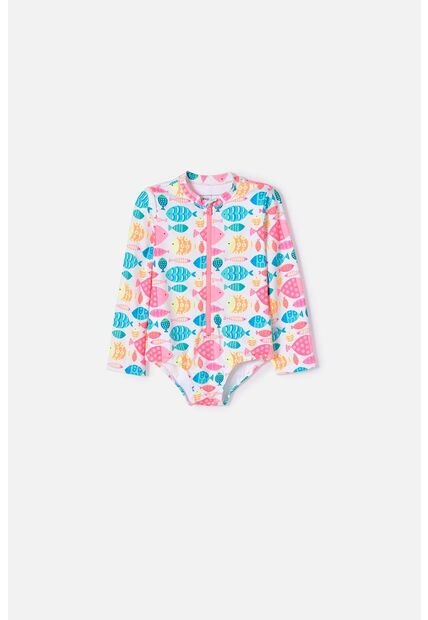 Vestido De Baño Del Littlemic Multicolor Para Niña 2T A 5T 2T