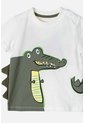 Conjunto LittleMic  Con Pantalón Verde Y Blanco Para Bebé Niño 18-24 de LittleMic