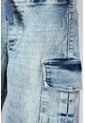 Bermuda De Littlemic Con Cordón Azul Para Niño 2T A 5T 4T de LittleMic