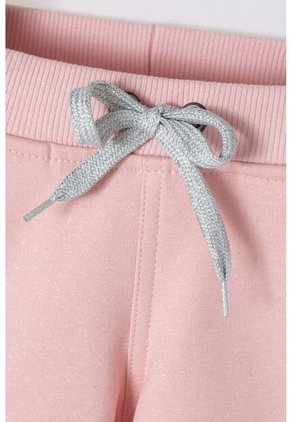 Short LittleMic Con Amarre Delantero Rosado Para Niña 2T A 5T 3T