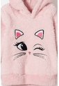 Buzo De Littlemic Con Capucha Rosado Para Niña 2T A 5T 4T de LittleMic