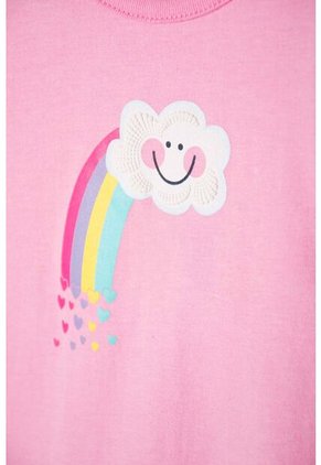 Conjunto LittleMic Multicolor Manga Corta Para Bebé Niña 6-9