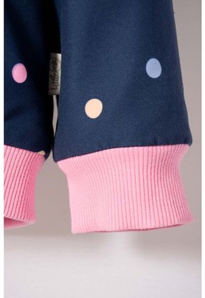 Chaqueta De Littlemic Con Capucha Multicolor Para Niña 2T A 5T 5T