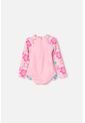 Vestido De Baño LittleMic Multicolor Tipo Enterizo Para Niña 2T A 5T 3T de LittleMic