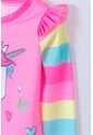 Vestido De Baño LittleMic Multicolor Manga Larga Para Niña 2T A 5T 2T de LittleMic