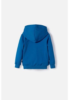 Buzo De Minions Con Capucha Azul Para Niño 2T A 6T 2T